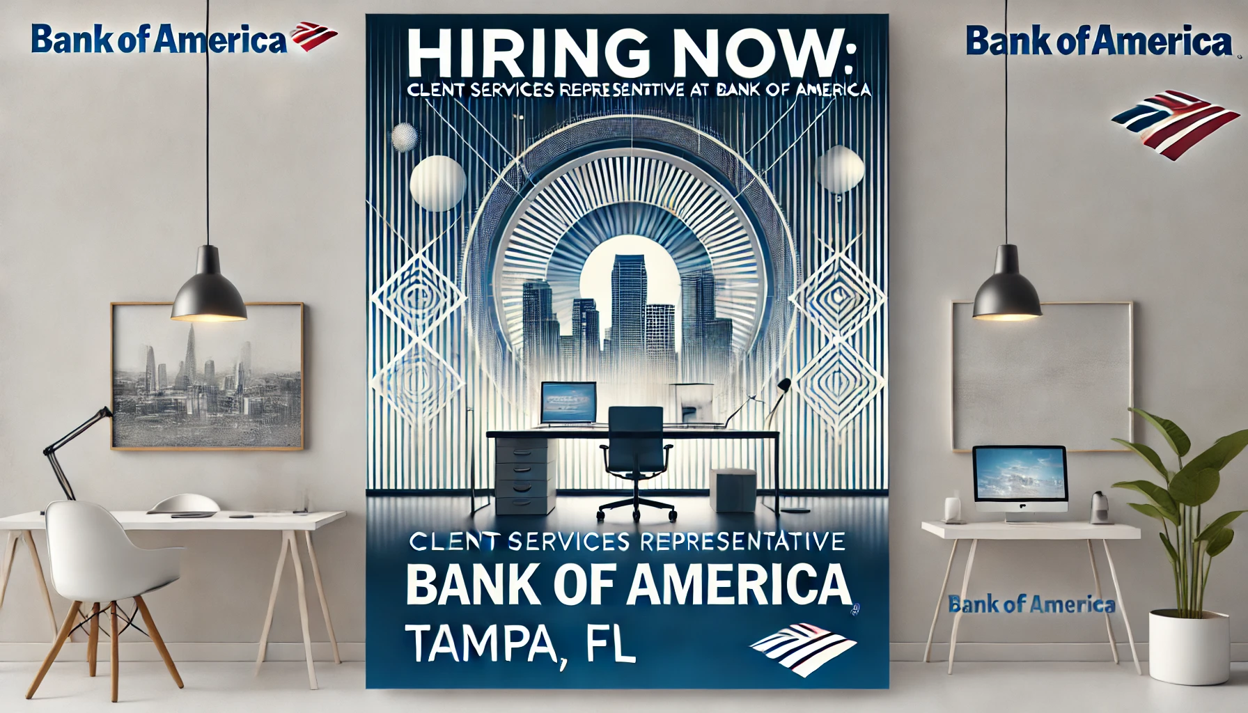 Read more about the article Bank of America Hiring: Client Services Representative – Tampa, FL | Apply Now