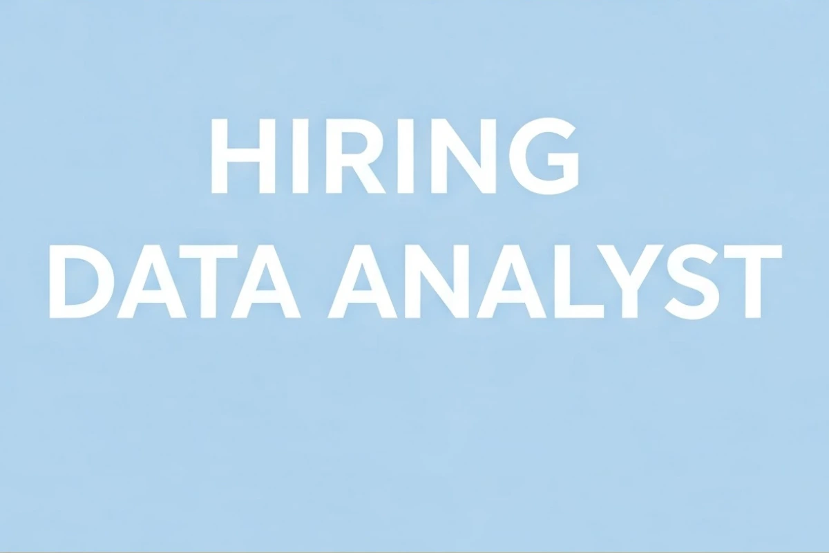 Read more about the article Urgent Hiring for Data Analyst – Bengaluru, IN | Apply Now